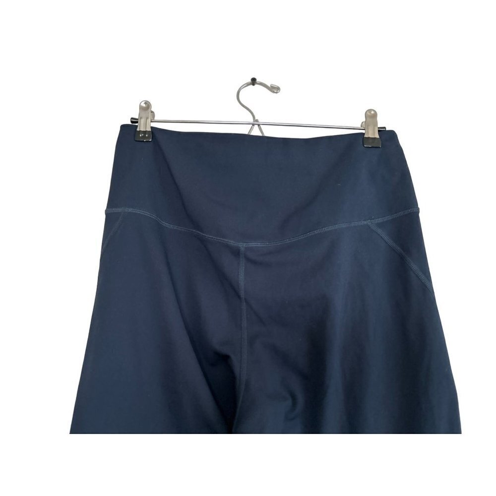 Girlfriend Collective Midnight Compressive High-Rise Legging Navy Blue Size Larg - Picture 7 of 8